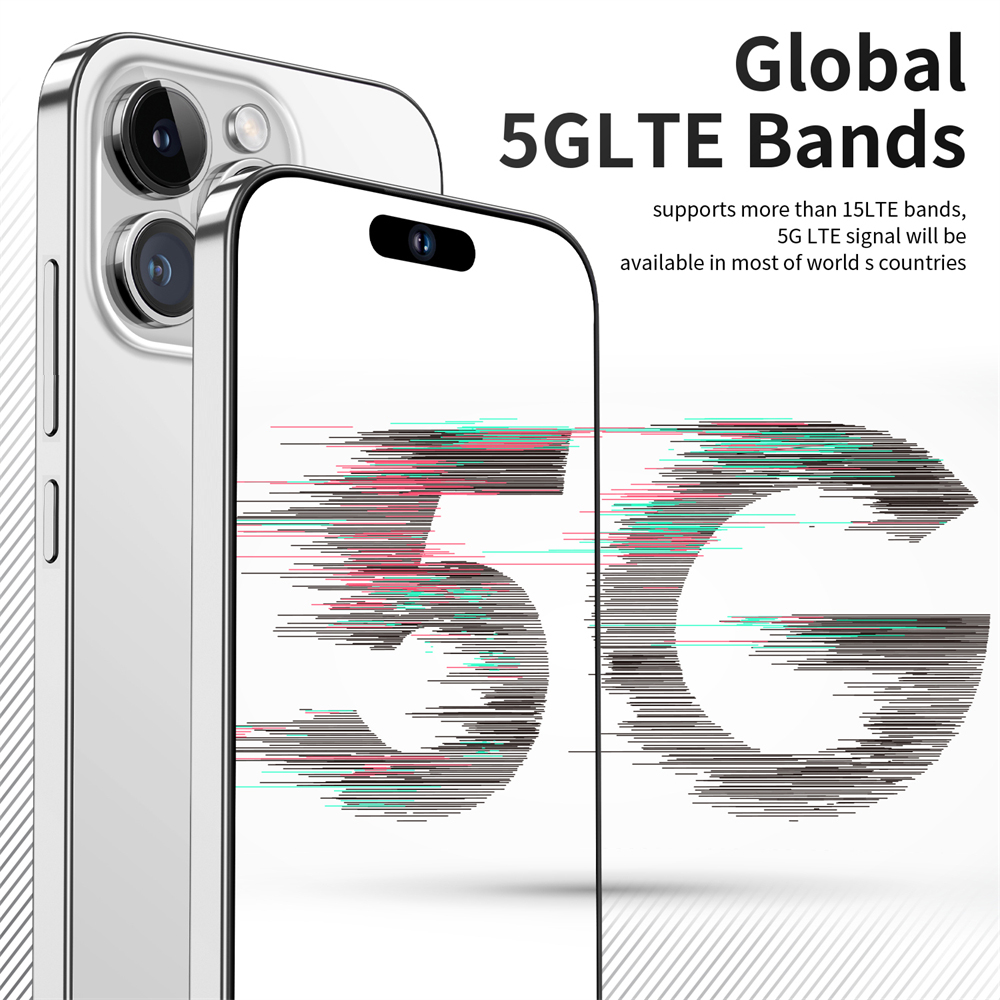 Novo i14 pro max smartphone 7.3 Polegada tela cheia 4g 5g telefones celulares 6000mah versão global duplo sim celulares