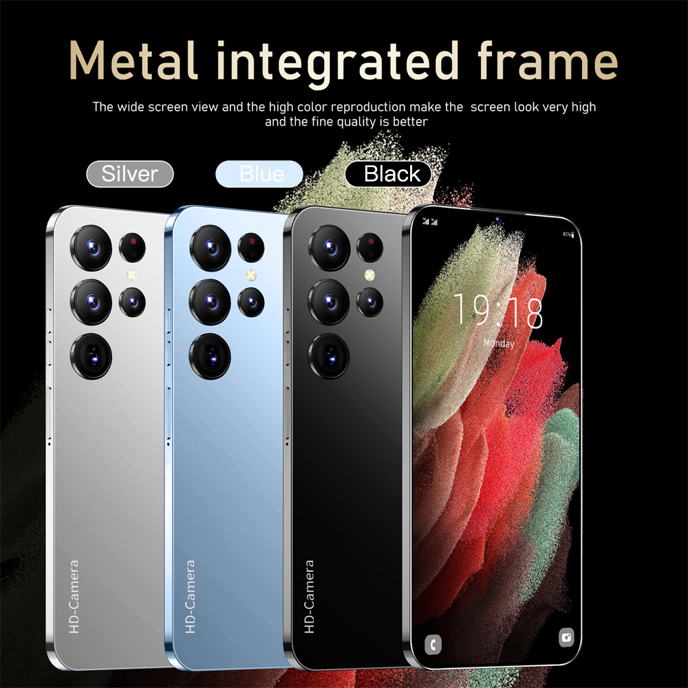 Smartphone original s22 ultra 6.8 polegada celular celular 6000mah 16 + 1tb handys android 12 telefones celulares desbloqueado 5g telefone