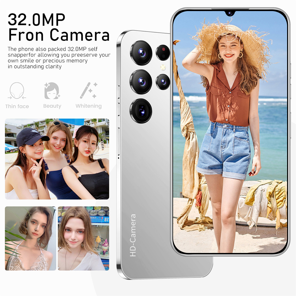 Smartphone original s22 ultra 6.8 polegada celular celular 6000mah 16 + 1tb handys android 12 telefones celulares desbloqueado 5g telefone