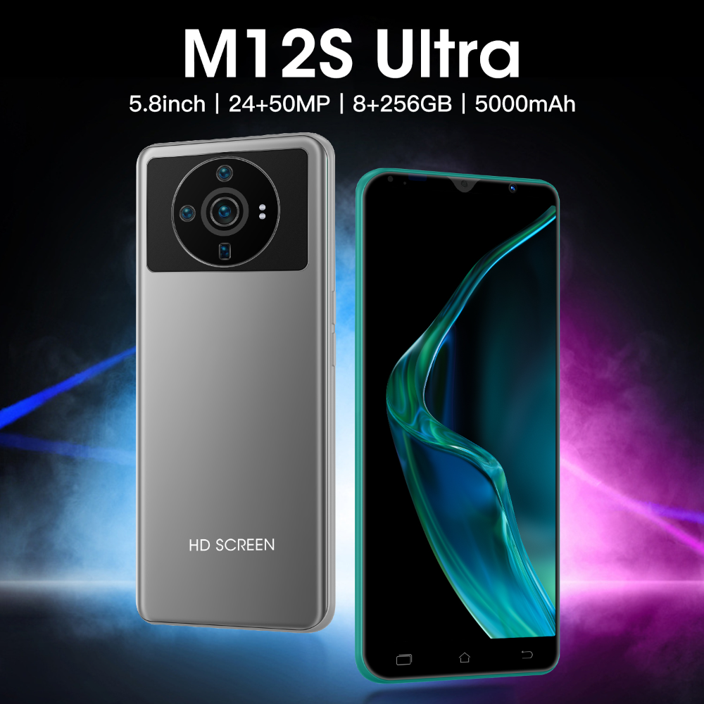 Versão global m12 ultra 5g smartphone