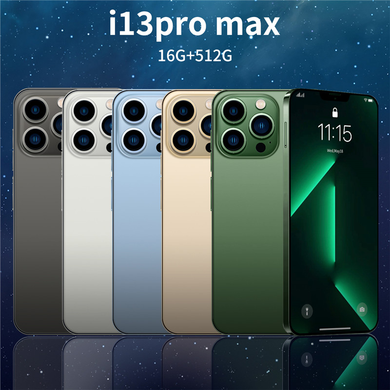 2022 versão global i13 pro max 5g smartphone 16g