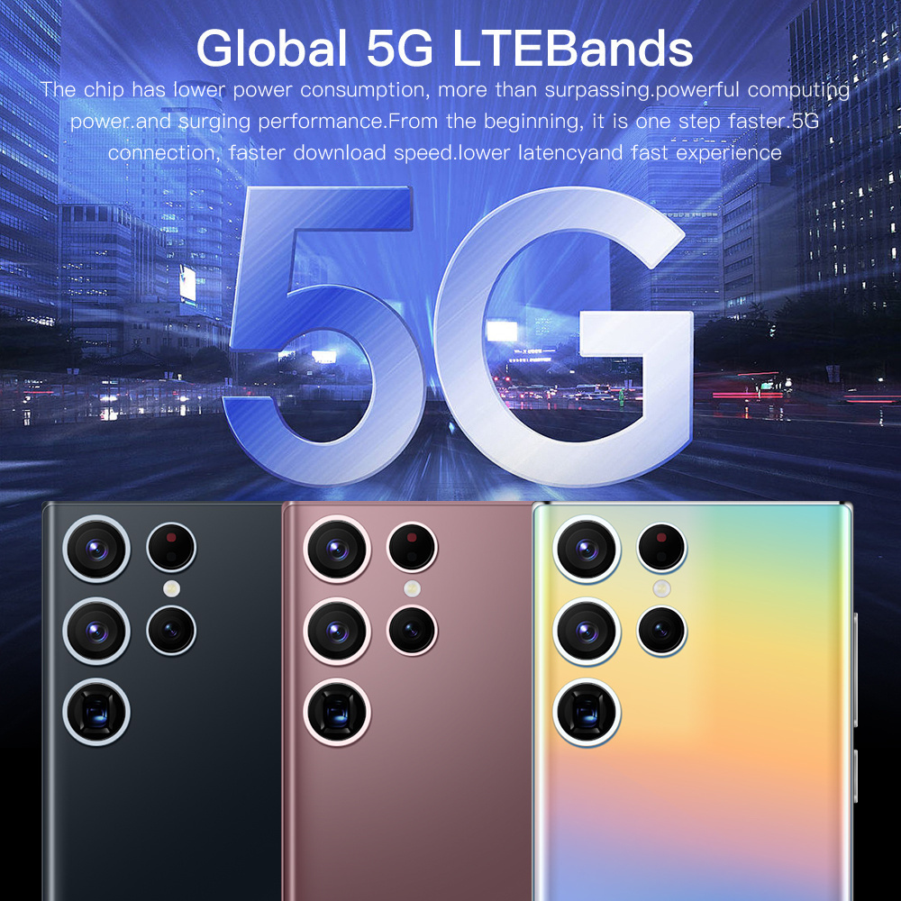 2023 Global Version S22 Ultra SmartPhone 6.8