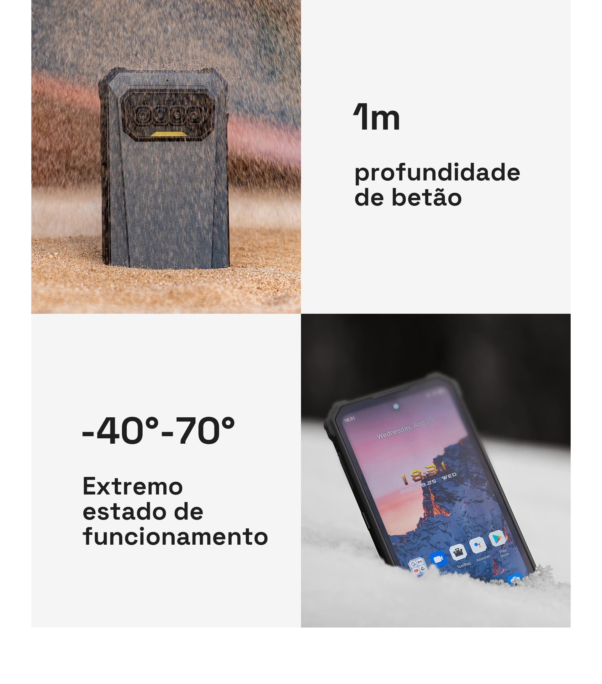 IIIF150 r2022 versão global áspero telefone 64mp + 20mp