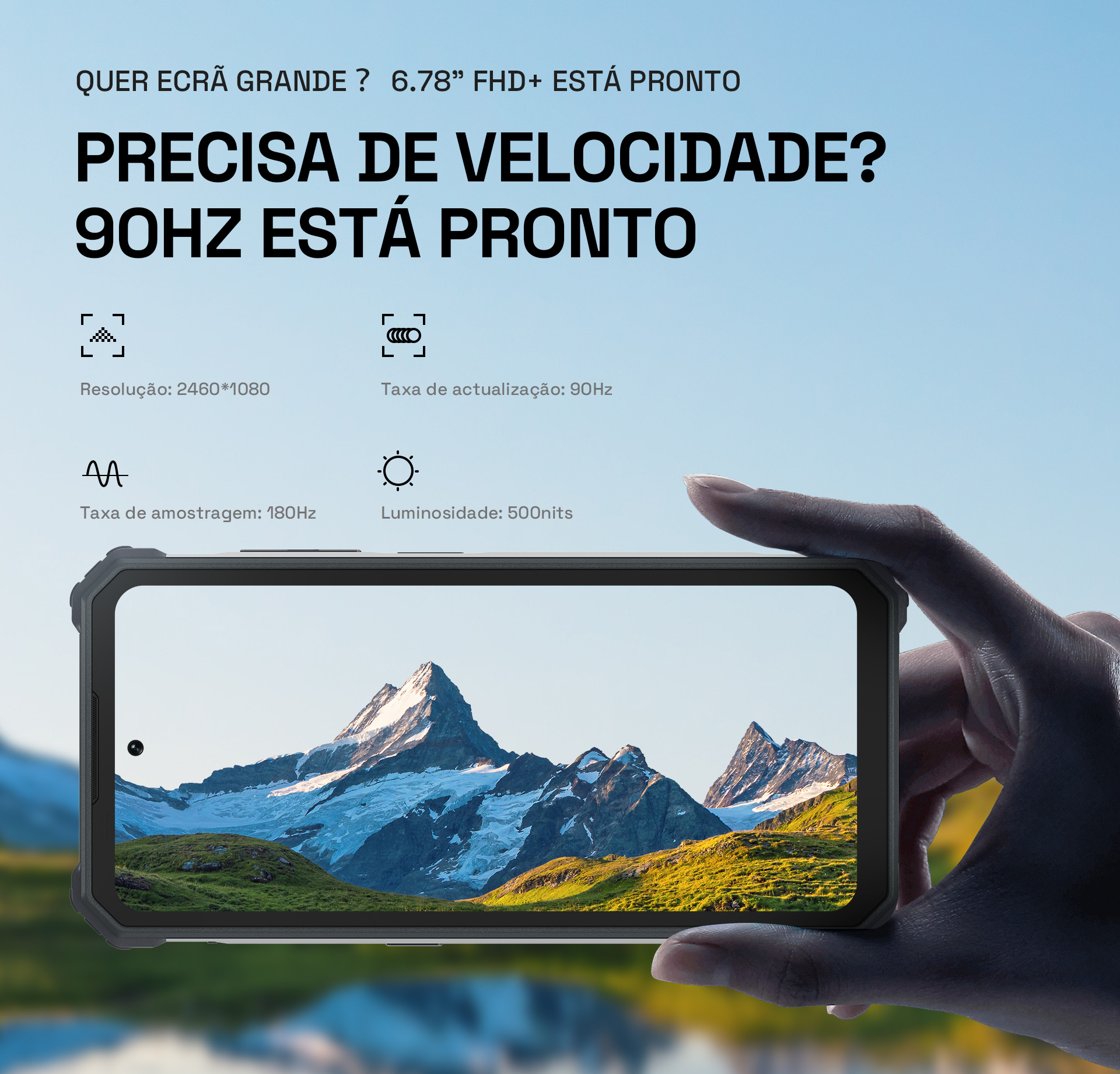 IIIF150 r2022 versão global áspero telefone 64mp + 20mp