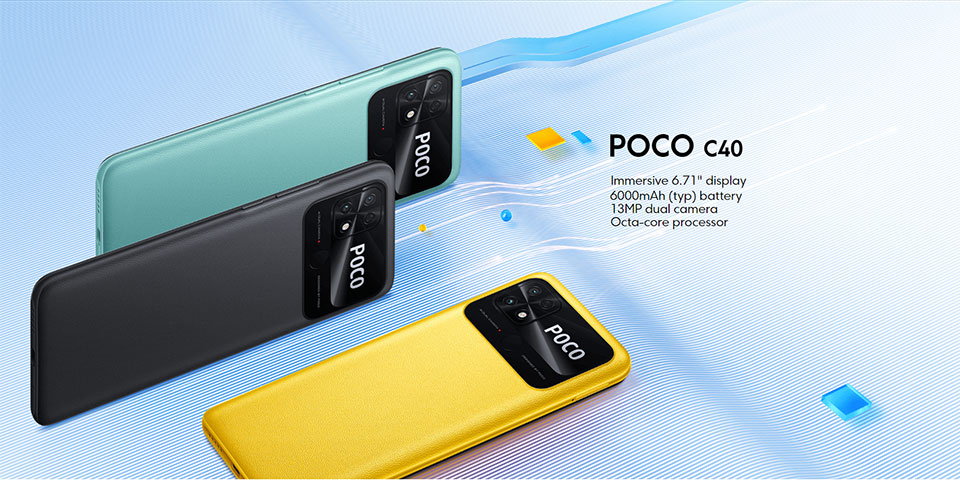 Poco c40 nova versão global 32gb/64gb Poco c40 nova versão global 32gb/64gb