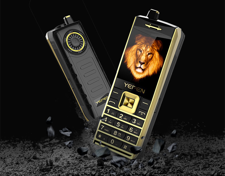 Luxo retro duplo sim telefone celular bluetooth