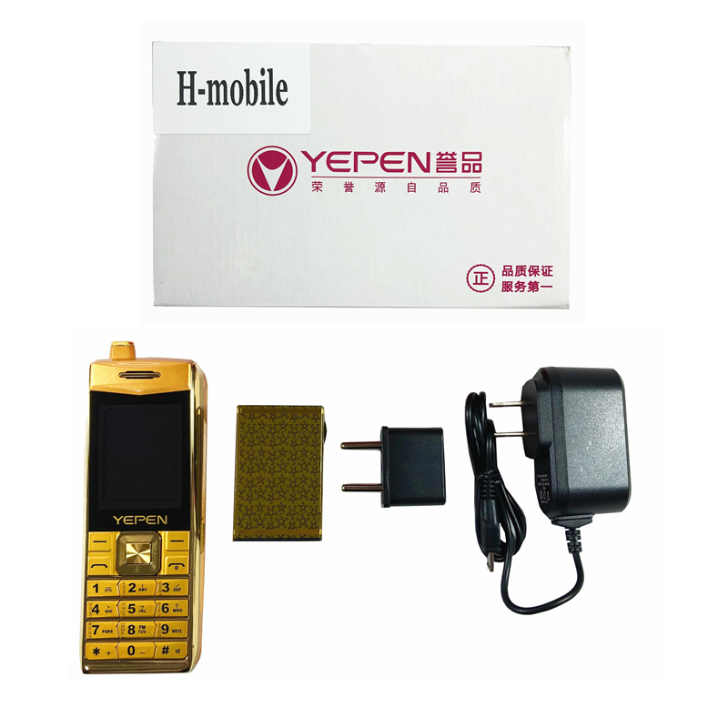 Luxo retro duplo sim telefone celular bluetooth