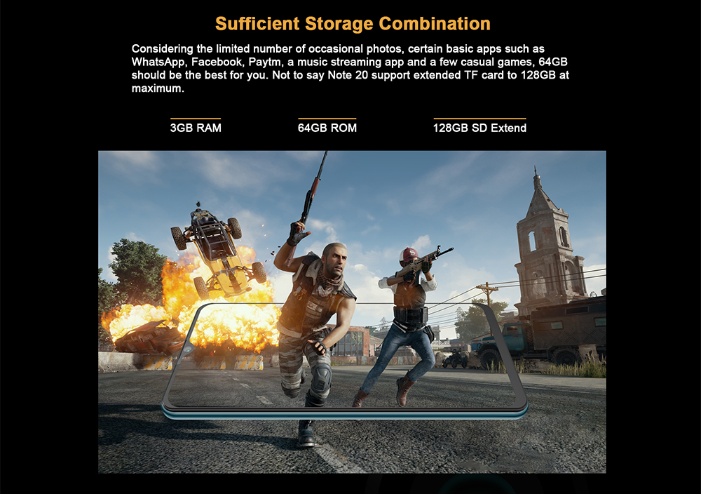 Cubot nota 20 smartphone