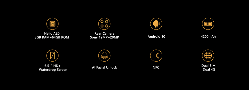 Cubot nota 20 smartphone