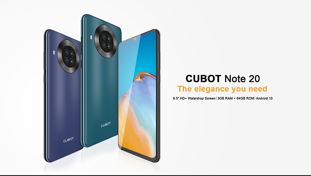 Cubot nota 20 smartphone