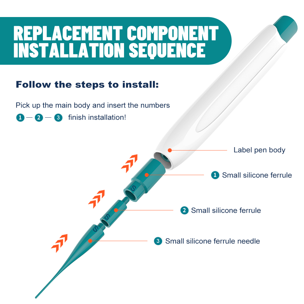 Lescolton auto removedor de tag de pele 3 em 1 kit