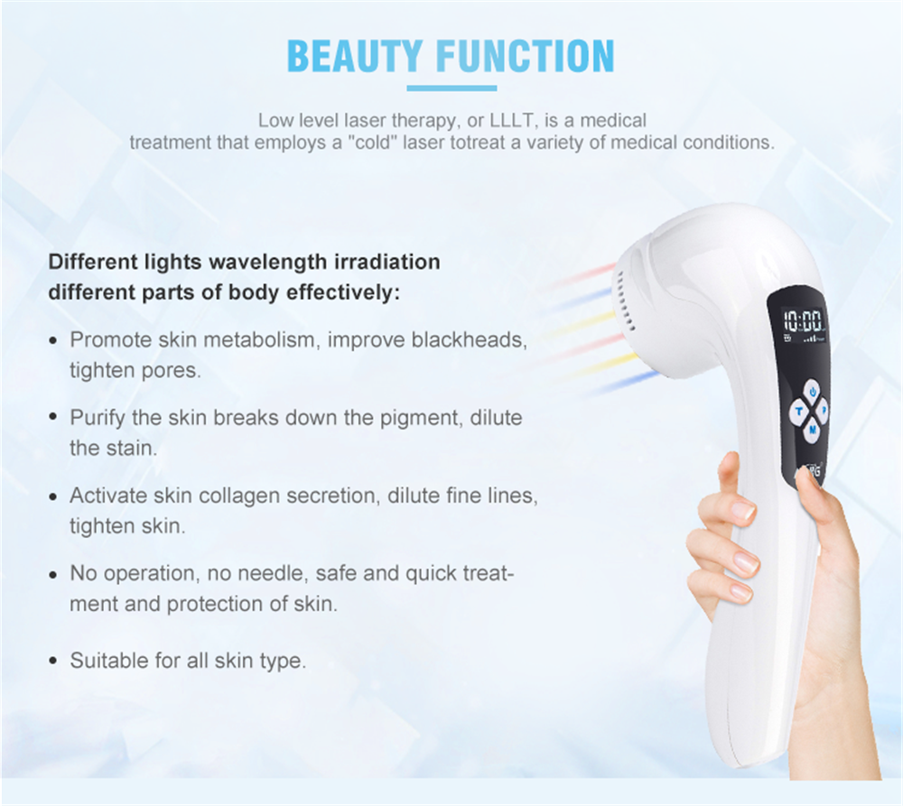 Terapia de luz para alívio da dor no laser Terapia de luz para alívio da dor no laser