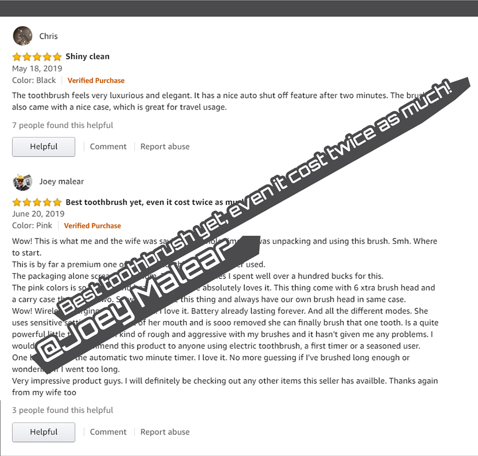 SUBORT Super Sonic Escovas de Dentes Elétricas SUBORT Super Sonic Escovas de Dentes Elétricas