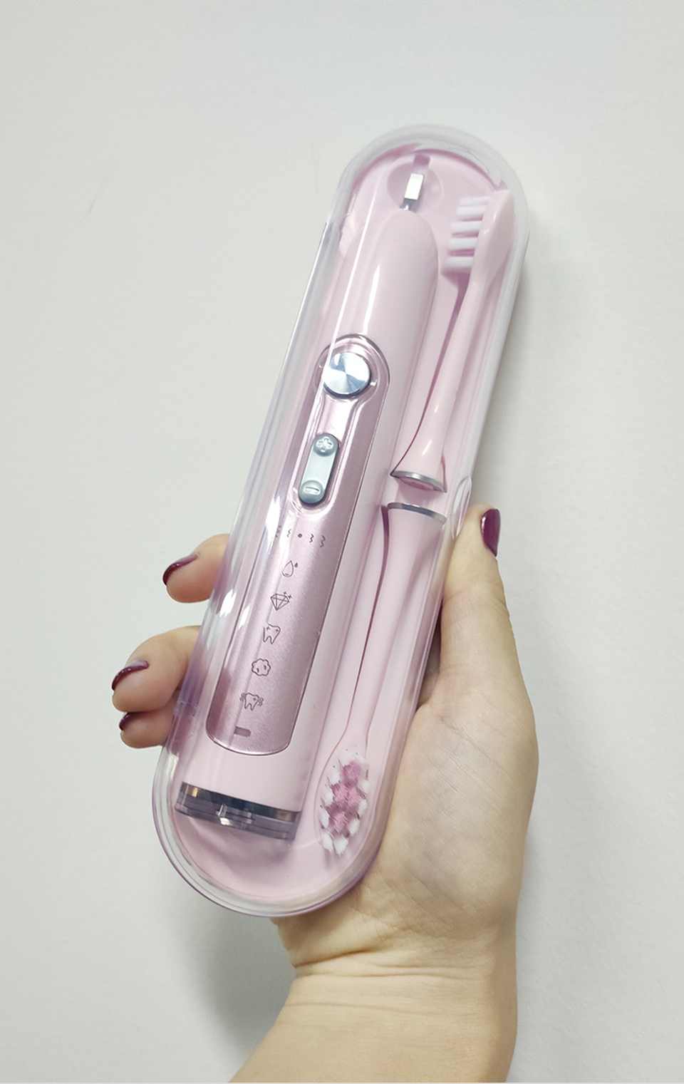 SUBORT Super Sonic Escovas de Dentes Elétricas SUBORT Super Sonic Escovas de Dentes Elétricas