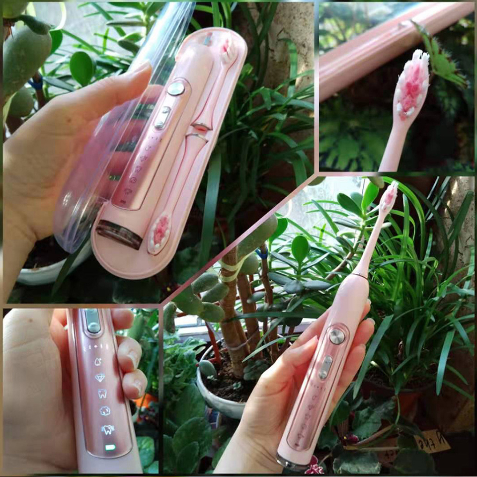 SUBORT Super Sonic Escovas de Dentes Elétricas SUBORT Super Sonic Escovas de Dentes Elétricas