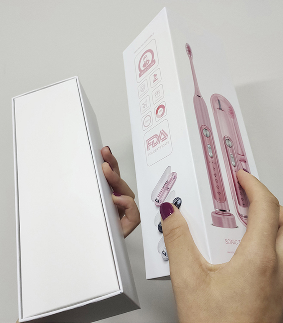 SUBORT Super Sonic Escovas de Dentes Elétricas SUBORT Super Sonic Escovas de Dentes Elétricas