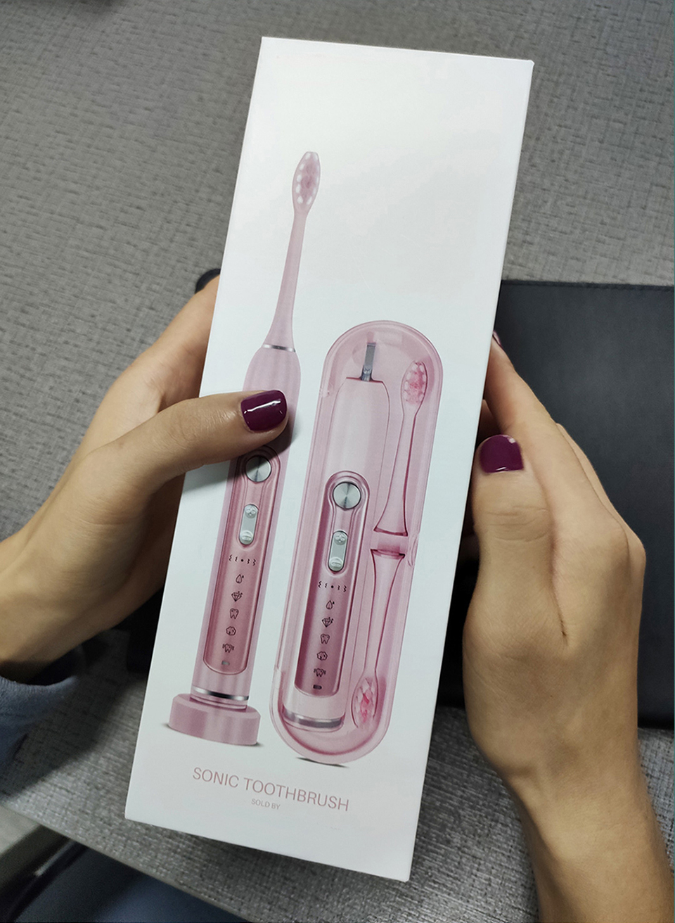 SUBORT Super Sonic Escovas de Dentes Elétricas SUBORT Super Sonic Escovas de Dentes Elétricas