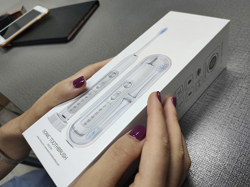 SUBORT Super Sonic Escovas de Dentes Elétricas SUBORT Super Sonic Escovas de Dentes Elétricas