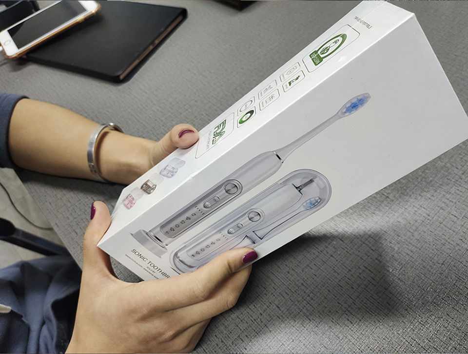 SUBORT Super Sonic Escovas de Dentes Elétricas SUBORT Super Sonic Escovas de Dentes Elétricas