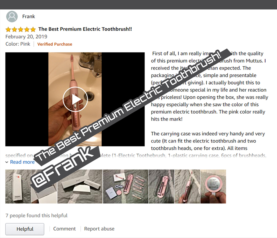 SUBORT Super Sonic Escovas de Dentes Elétricas SUBORT Super Sonic Escovas de Dentes Elétricas