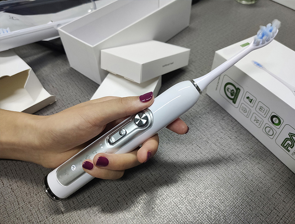 SUBORT Super Sonic Escovas de Dentes Elétricas SUBORT Super Sonic Escovas de Dentes Elétricas