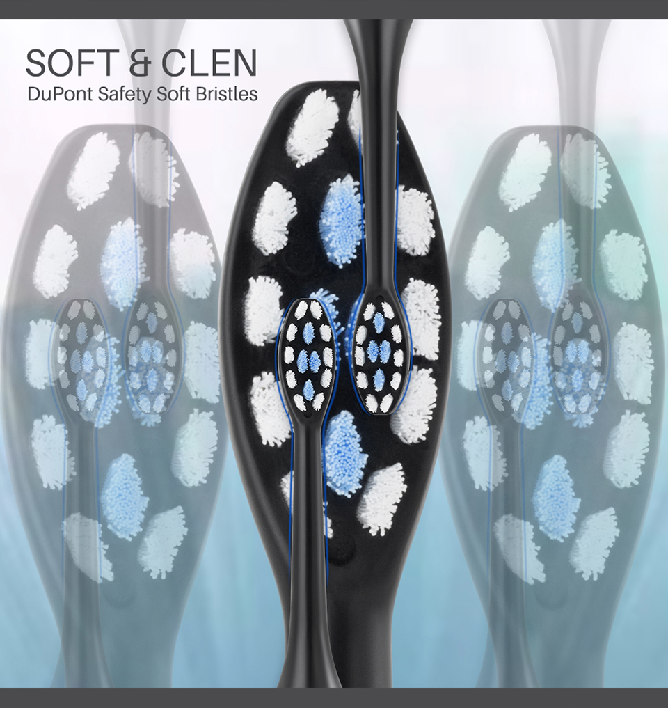 SUBORT Super Sonic Escovas de Dentes Elétricas SUBORT Super Sonic Escovas de Dentes Elétricas