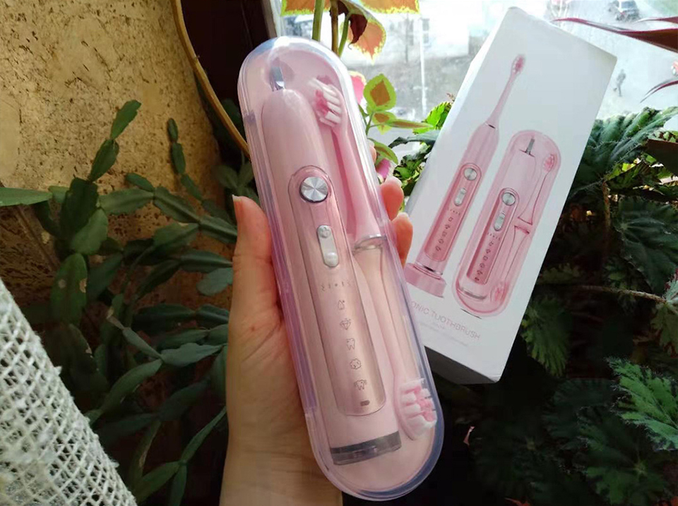 SUBORT Super Sonic Escovas de Dentes Elétricas SUBORT Super Sonic Escovas de Dentes Elétricas