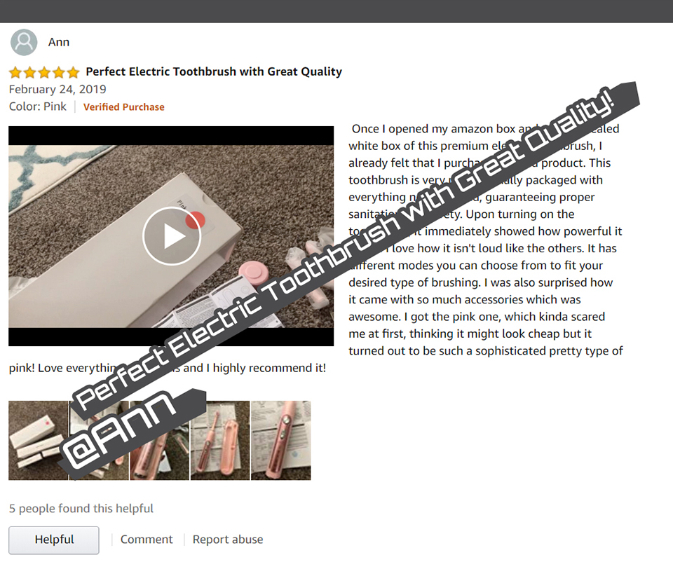 SUBORT Super Sonic Escovas de Dentes Elétricas SUBORT Super Sonic Escovas de Dentes Elétricas