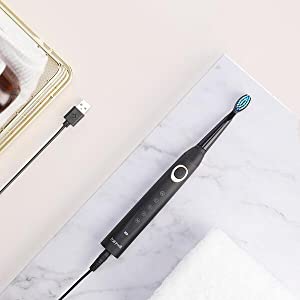 Fairywill sonic escova de dentes elétrica 5 modos Fairywill sonic escova de dentes elétrica 5 modos