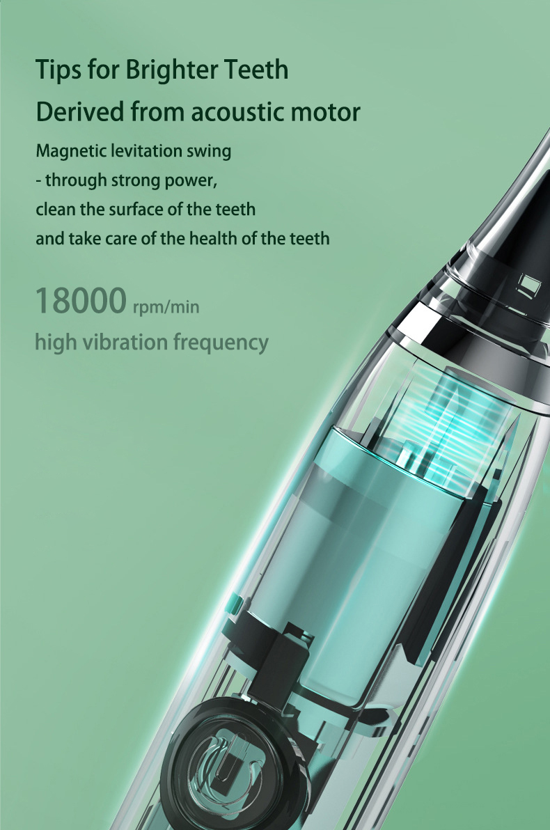 Sonic escova de dentes elétrica para adultos Sonic escova de dentes elétrica para adultos