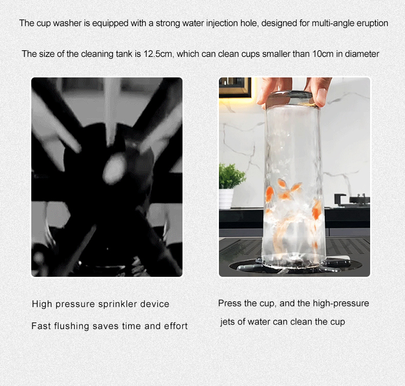 Nano Copa lavadora pia grande single-slot de cozinha escada manual lavatório multi-funcional alta e baixa lata de lixo com faca holde