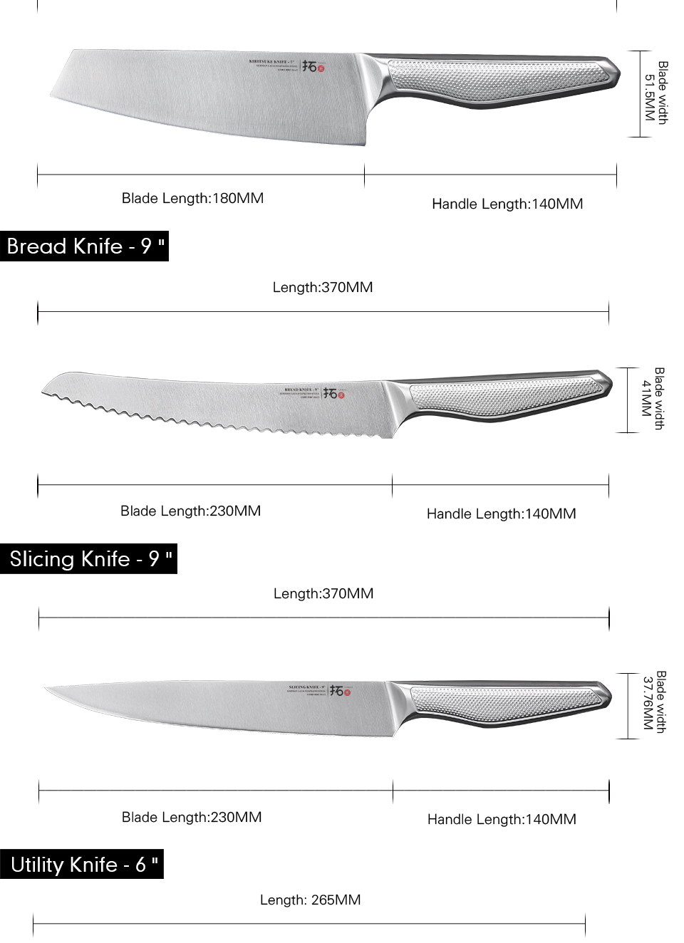 Turwho chef faca 1 peça facas de cozinha alemão 1.4116 aço inoxidável japonês kiritsuke santoku cutelo faca de corte