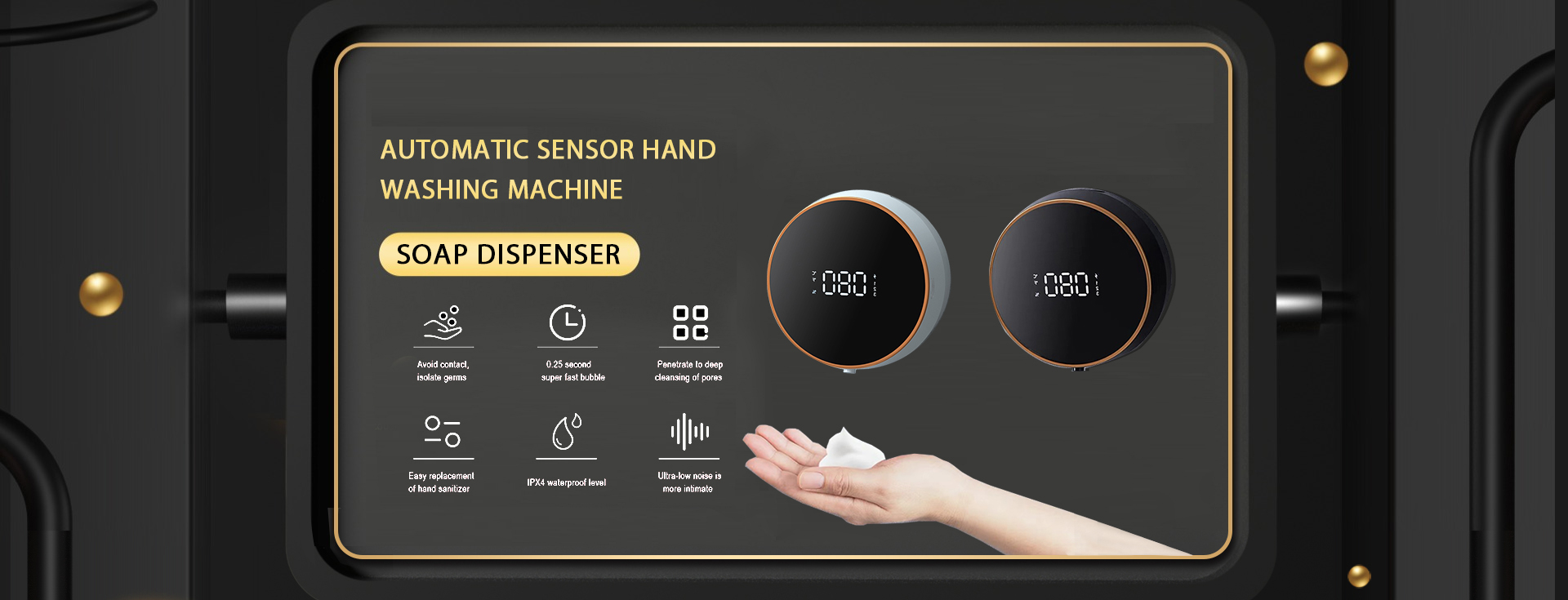 Candour cd-5168 sonic escova de dentes elétrica recarregável ipx8 à prova d15 água 15 modo usb carregador cabeças de substituição conjunto
