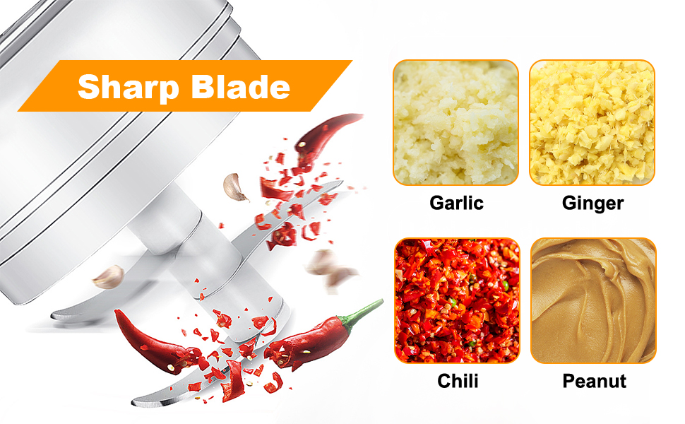 100/250ml mini elétrico alho chopper vegetal pimenta carne gengibre masher máquina resistente durável usb carregamento liquidificadores cozinha