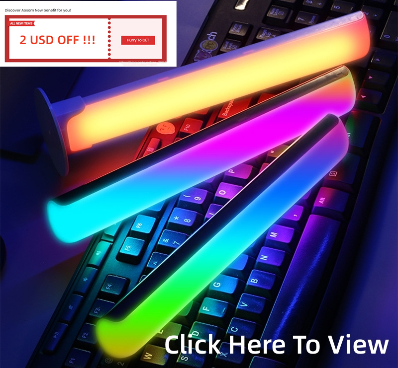 Luzes de som captador led luz usb rgb noite lâmpada música ativada por voz ritmo luz ambiente controle app para o quarto barra festa