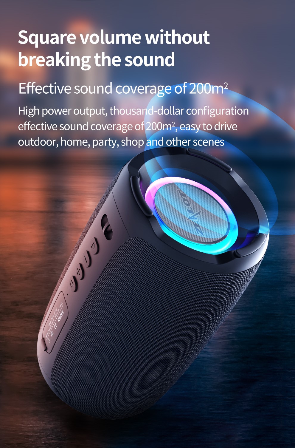 Zealot s61 bluetooth speaker