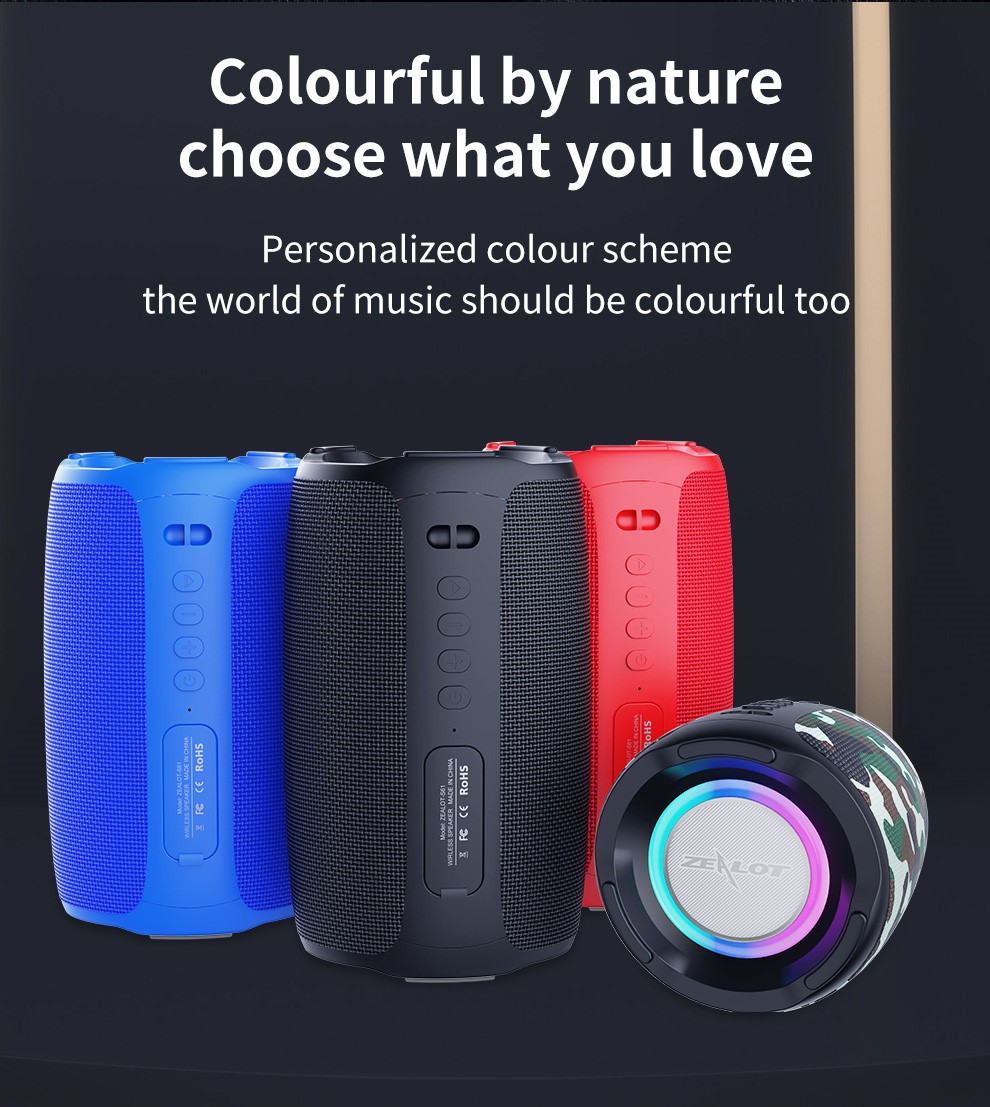 Zealot s61 bluetooth speaker