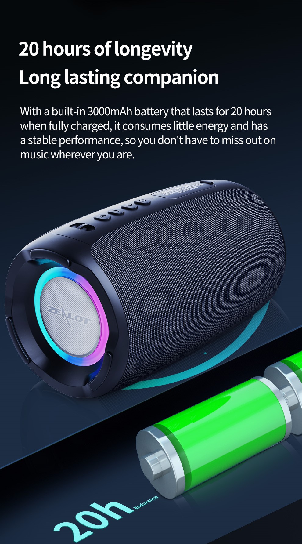 Zealot s61 bluetooth speaker