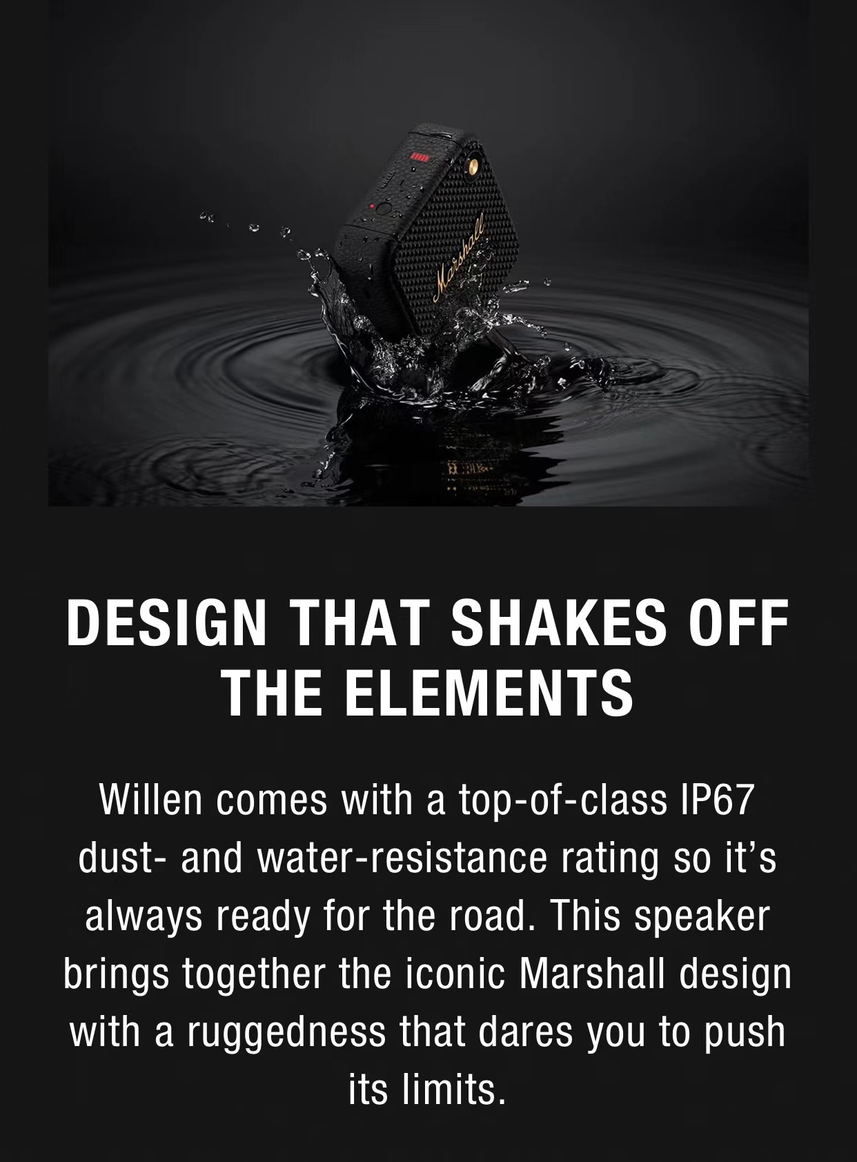 Original marshall willen alto-falante Original marshall willen alto-falante