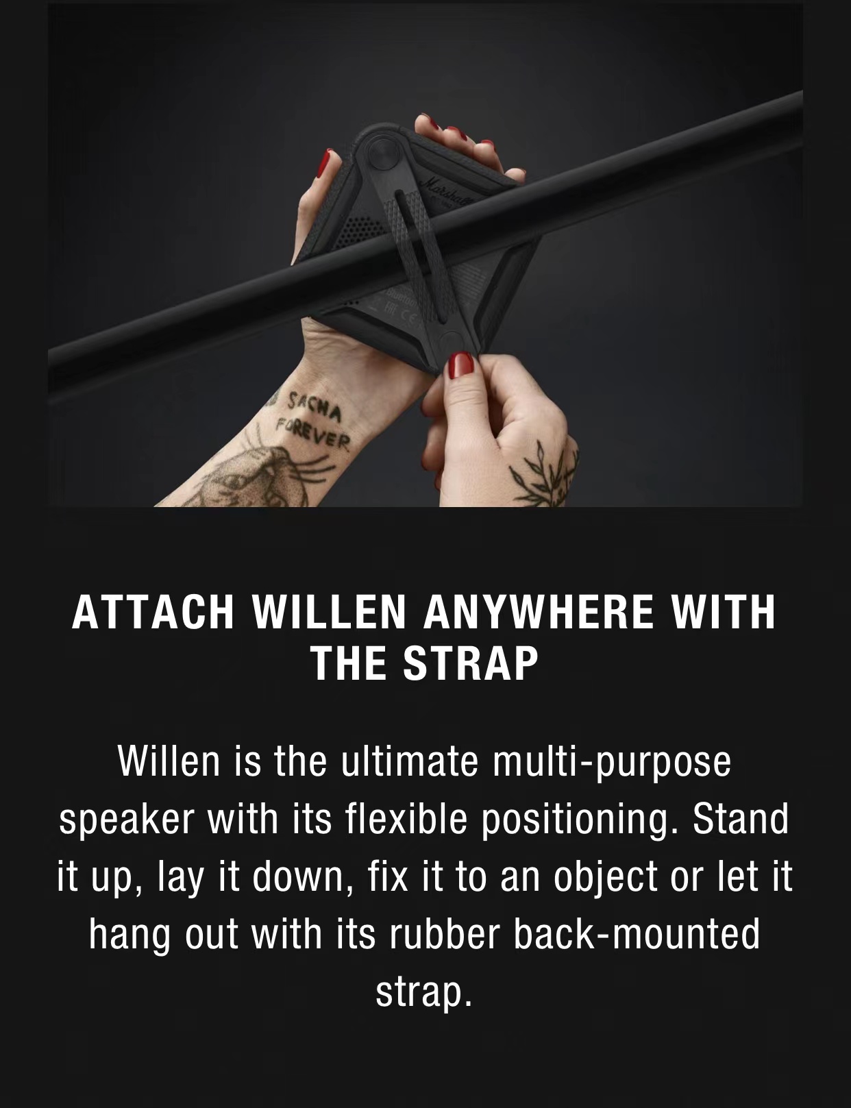 Original marshall willen alto-falante Original marshall willen alto-falante