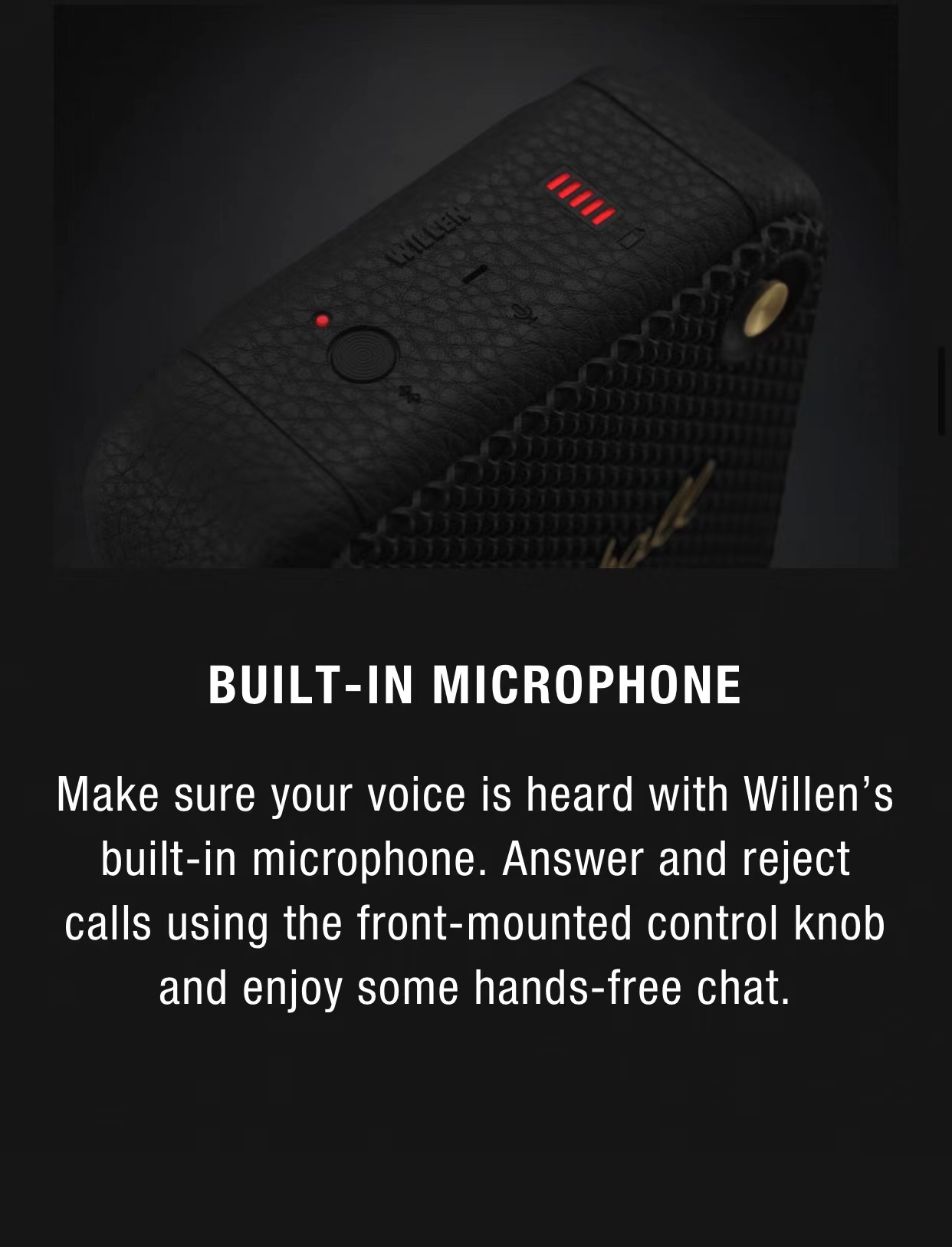 Original marshall willen alto-falante Original marshall willen alto-falante