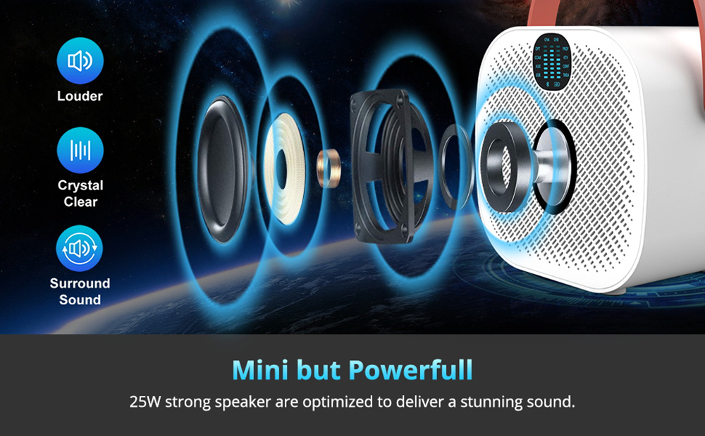 Bestisan portátil karaoke