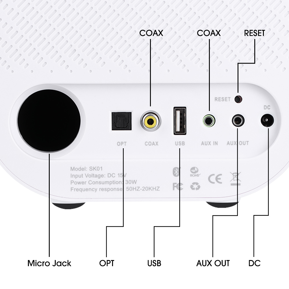 Bestisan portátil karaoke