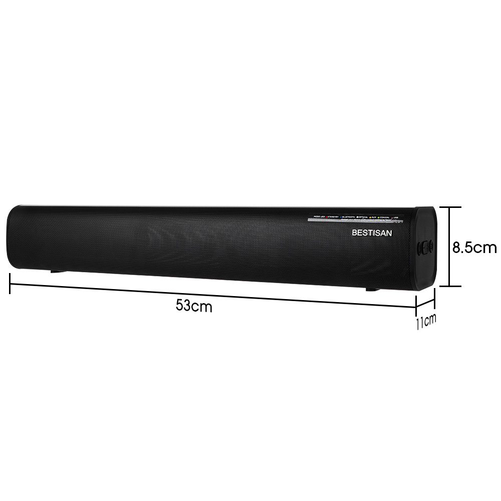 60w soundbar alto-falante hifi 2.0