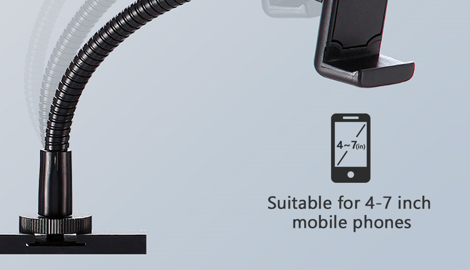 Anel selfie luz fotografia led borda da lâmpada com suporte móvel opcional montagem tripé ringlight para transmissão de vídeo ao vivo