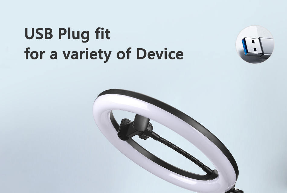 Anel selfie luz fotografia led borda da lâmpada com suporte móvel opcional montagem tripé ringlight para transmissão de vídeo ao vivo