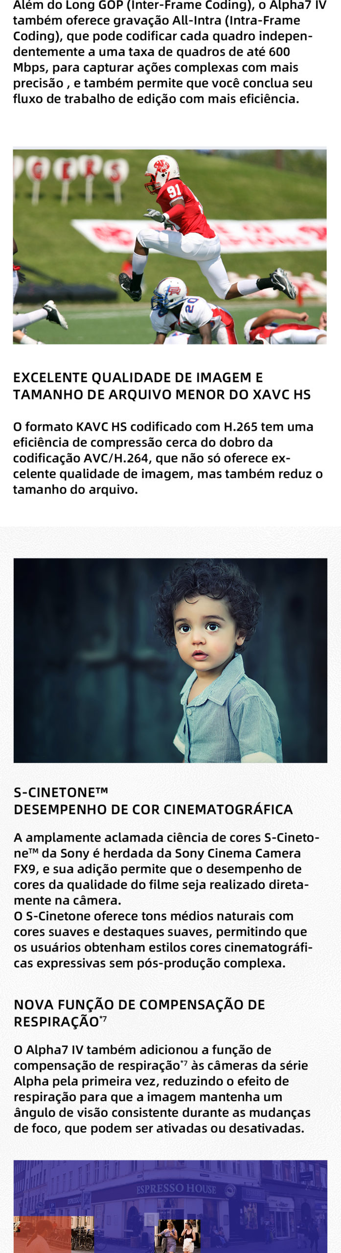 Sony Alpha A7 IV A7M4 Full Frame Mirrorless Camera Com Lente 28-70mm Digital Câmera Compacta Fotografia Profissional A7IV (NOVO)