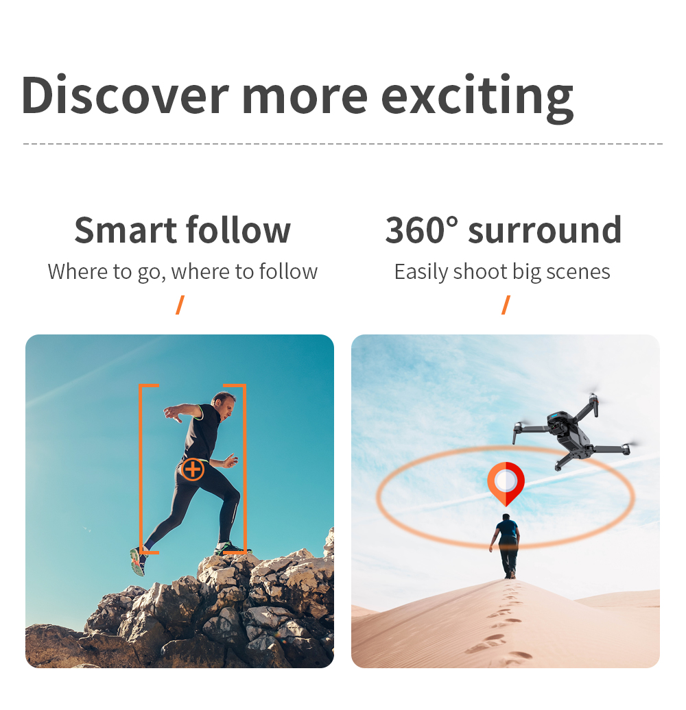 Kf101 max gps drone 4k profesional hd eis câmera anti-shake 5g wifi gimbal 3-axis fotografia aérea brushless dobrável quadcop