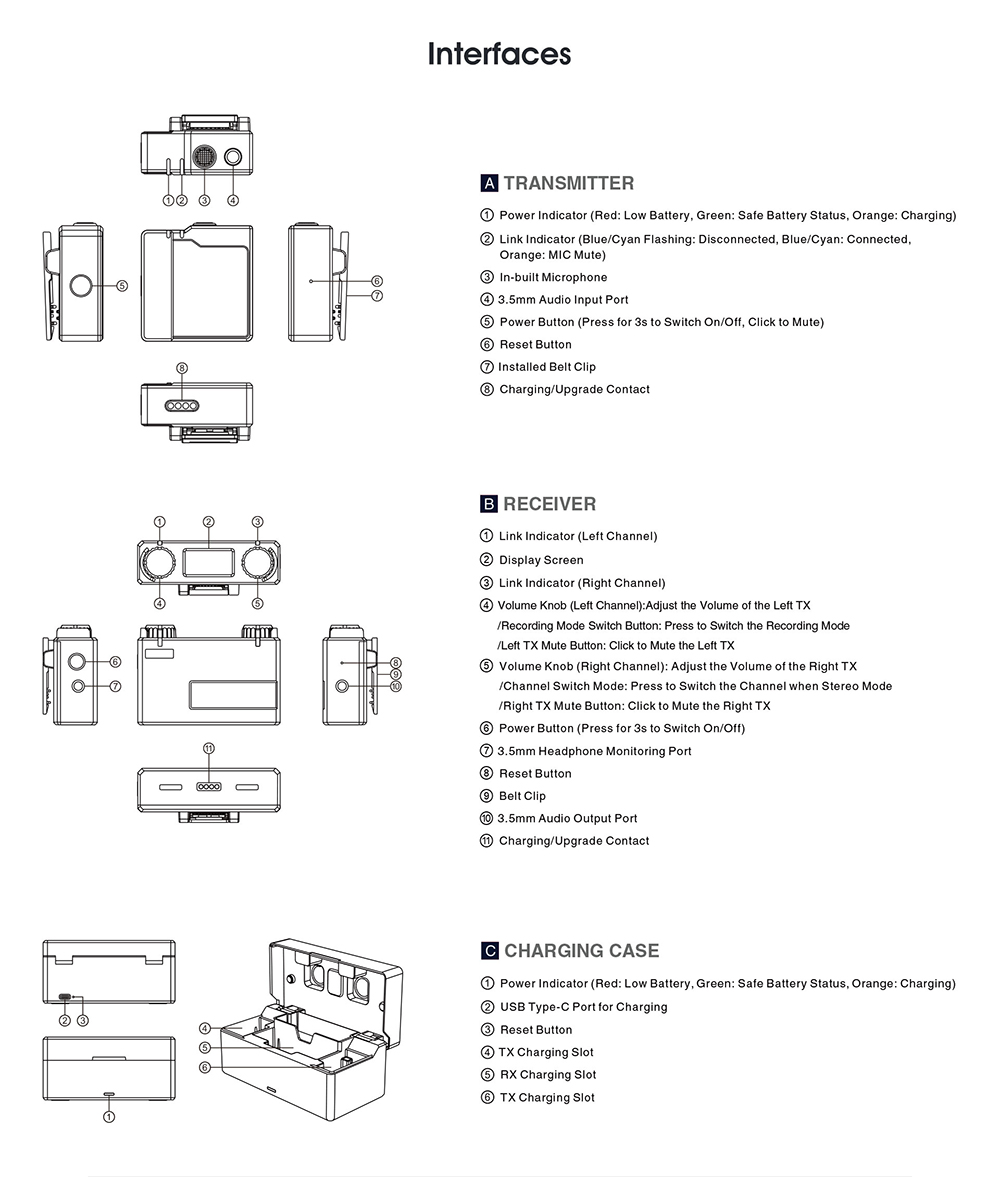 Hollyland lark 150 oficial profissional 2.4g microfone de lapela sem fio entrevista ao vivo vlog fotografia microfone sem fio