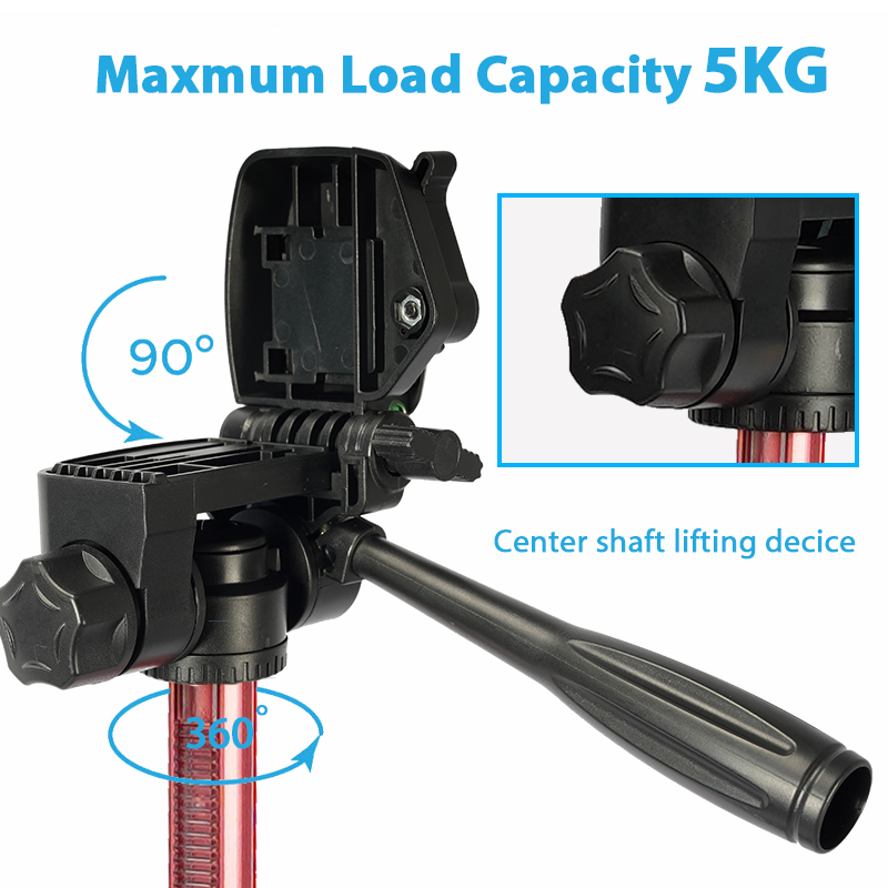 180cm tripé de câmera para o telefone com saco de transporte fotografia tripé de telefone móvel com controle remoto bluetooth para vídeo/dslr/canon